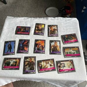 Terminator 2 Movie Trading Cards - Pink and Purple Accents